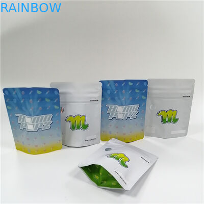 সুগার জিপ লক মেলার স্ট্যান্ড আপ প্লাস্টিক ব্যাগ গন্ধযুক্ত প্রুফ ইউভি প্রিন্টিং