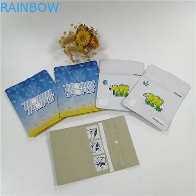 ভেষজ ধূপ পুনরায় ব্যবহারযোগ্য জিপলক ব্যাগ 1 গ্রাম 3.5 জি 7 জি হিট সিলযুক্ত