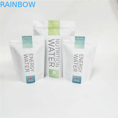 কাস্টম প্লাস্টিক মেলার বাথ বোমা প্যাকেজিংয়ের জন্য জিপার পাউচ ব্যাগগুলি স্ট্যান্ড আপ করুন