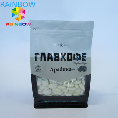 বাদাম ক্যান্ডি রিসেসেবল ফ্ল্যাট নীচে গুসেট ব্যাগ আট পার্শ্বযুক্ত ইউভি মুদ্রিত