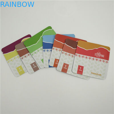 চা মাইলার হিট সিল অ্যালুমিনিয়াম ফয়েল ব্যাগ খাদ্য গ্রেড গন্ধযুক্ত প্রুফ গ্র্যাচার মুদ্রণ