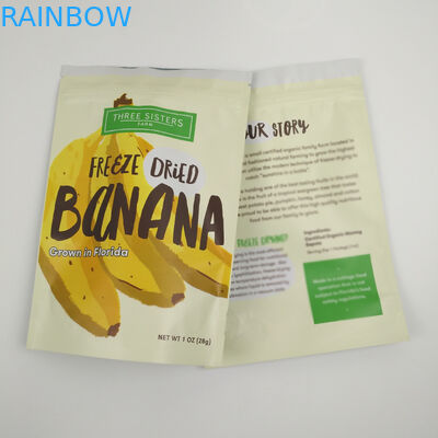 কাস্টম প্লাস্টিকের শুকনো ফল অ্যালুমিনিয়াম স্ট্যান্ড আপ পাউচ গ্রেভর মুদ্রিত