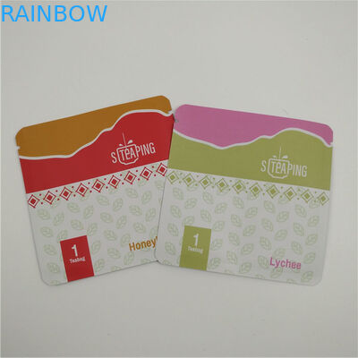 অ্যালুমিনিয়াম ফয়েল ম্যাট তাপ সীল চা প্যাকেজিং ব্যাগ ইকো বন্ধুত্বপূর্ণ আর্দ্রতা প্রমাণ