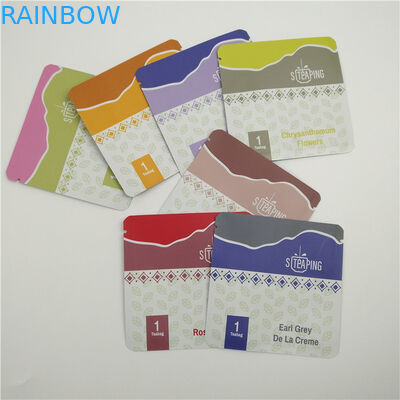 অ্যালুমিনিয়াম ফয়েল ম্যাট তাপ সীল চা প্যাকেজিং ব্যাগ ইকো বন্ধুত্বপূর্ণ আর্দ্রতা প্রমাণ