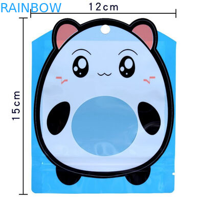 অনিয়মিত আকার 3 সাইড হিট সিলযুক্ত প্লাস্টিক ব্যাগগুলি ক্যান্ডির জন্য গন্ধযুক্ত প্রমাণ