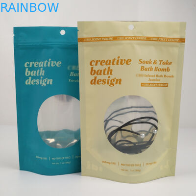 সাফ উইন্ডো ম্যাট ম্যালার অ্যালুমিনিয়াম ফয়েল জিপ লক স্ট্যান্ডিং