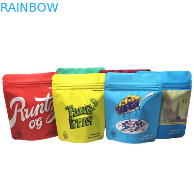 3.5 জি 7 জি 14 জি 1 ওজে 1 এলবি প্রিমিয়াম ফুলের পাউচ কাস্টম মুদ্রিত ফয়েল স্তরিত ম্যালার প্যাকেজিং গন্ধ প্রুফ জিপলক ব্যাগ