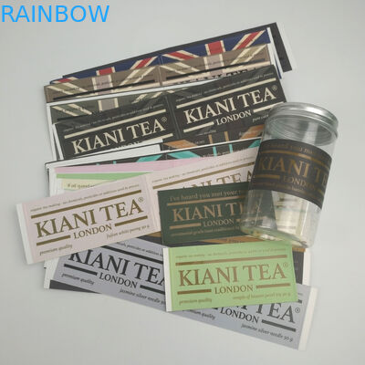 অনন্য কাস্টমাইজড আঠালো জলরোধী স্টিকার খাদ্য পণ্য জলের বোতল কাস্টম লোগো মুদ্রিত লেবেল স্টিকার