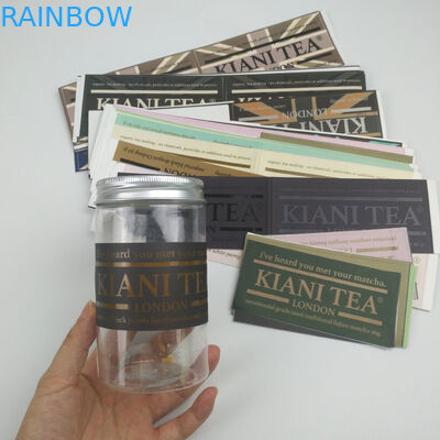 কাস্টম লোগো গ্রহণ করুন OEM ফ্যাশনাবল প্রিন্টড স্টিকার আঠালো ওয়াইন লেবেল জলরোধী আঠালো লেবেল স্টিকার