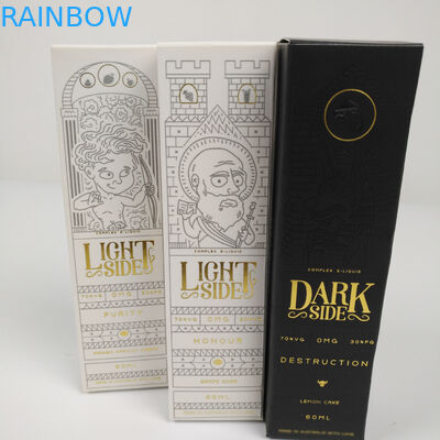 কাস্টম পাইকারি ভাঁজযোগ্য ছোট কালো লাক্সারি হট স্ট্যাম্পিং সোনার ফয়েল উপহার কসমেটিক প্যাকেজিং পেপার বক্স