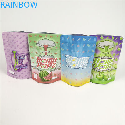 100 গ্রাম ভিএমপিইটি গন্ধযুক্ত প্রুফ জিপলক ব্যাগস শিশু প্রতিরোধী তাপ সীল ম্যাট