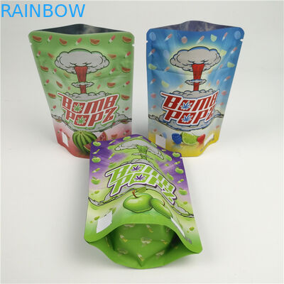 পুনর্নবীকরণযোগ্য আগাছা ময়লার ভেষজ ধূপ প্যাকেজিং গন্ধ প্রুফ মেলার ব্যাগ এমওপিপি