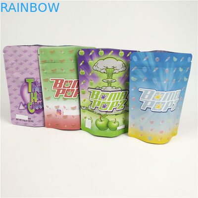 গন্ধযুক্ত প্রুফ কুকি স্পাইস প্লাস্টিক মেলার ব্যাগ তামাকের খাবারের দোকান