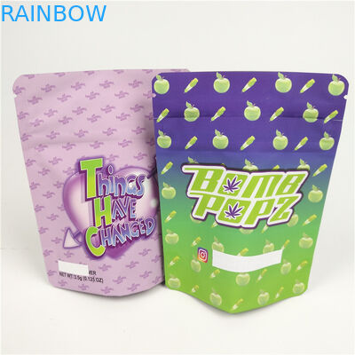 স্তরিত উপাদানের ময়লার ব্যাগগুলি ভেষজ ধূপ প্যাকেজিং প্লাস্টিকের কভার ভিএমপিইটি