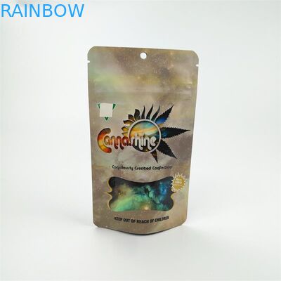 দুর্গন্ধযুক্ত প্রুফ 3.5g কুকিজের জন্য পুনরায় বিক্রয়যোগ্য ম্যালার ব্যাগ ভিএমপিইটি