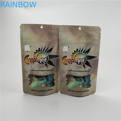 দুর্গন্ধযুক্ত প্রুফ 3.5g কুকিজের জন্য পুনরায় বিক্রয়যোগ্য ম্যালার ব্যাগ ভিএমপিইটি