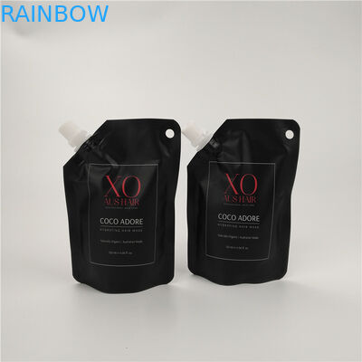 32oz সিপিপি কর্নার সহ পুনরায় ব্যবহারযোগ্য জিপলক কসমেটিক স্পাউট থলি