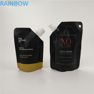 32oz সিপিপি কর্নার সহ পুনরায় ব্যবহারযোগ্য জিপলক কসমেটিক স্পাউট থলি