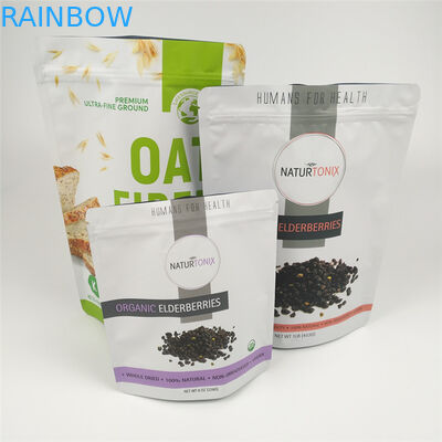 গ্র্যাভুরে প্রিন্টিং এমওপিপি প্লাস্টিক স্ট্যান্ড আপ পাউচস 120 মাইক্রন