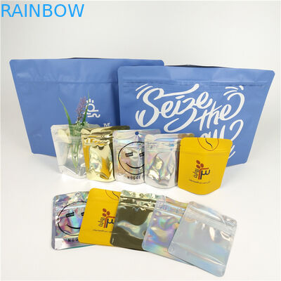 কুকি ফুলের গন্ধযুক্ত প্রুফ মেলার ব্যাগ জিপলক শিশু প্রতিরোধক আগাছা ব্যাগ