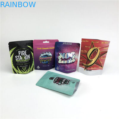 কুকিজের জন্য কাস্টমাইজড সফট টাচ মাইলার পাউচ সিবিডি থ্যাচ হ্যাম্প পণ্যগুলি রন্টজ হার্ব সফট টাচ পাউচ