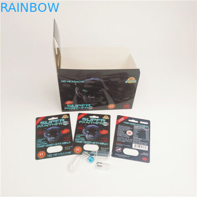 রাইনো ম্যাগনামের জন্য 90mic সেক্সুয়াল পিলস ব্লিস্টার পেপার কার্ড