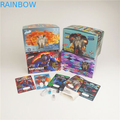 90mic প্যান্থার সেক্সুয়াল পিলস 3D কার্ড রাইনো 3K 7K পেপার কার্ড