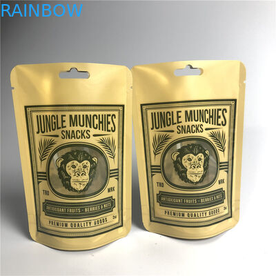 PA 1.5C AL 0.7C ম্যাট স্ন্যাক প্যাকেজিং ব্যাগ এমপিইটি স্ট্যান্ড আপ