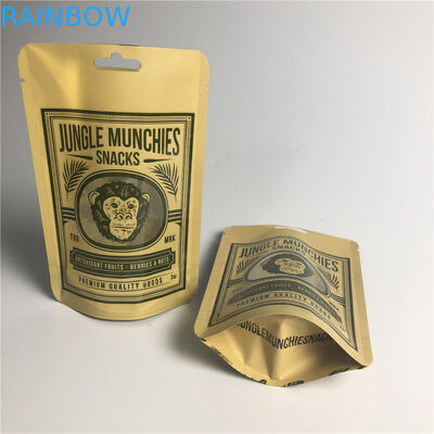 PA 1.5C AL 0.7C ম্যাট স্ন্যাক প্যাকেজিং ব্যাগ এমপিইটি স্ট্যান্ড আপ