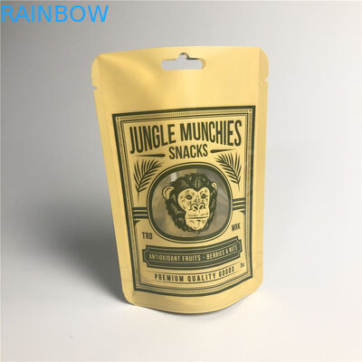 PA 1.5C AL 0.7C ম্যাট স্ন্যাক প্যাকেজিং ব্যাগ এমপিইটি স্ট্যান্ড আপ