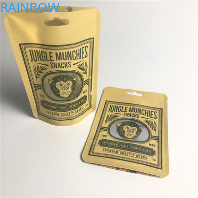 PA 1.5C AL 0.7C ম্যাট স্ন্যাক প্যাকেজিং ব্যাগ এমপিইটি স্ট্যান্ড আপ