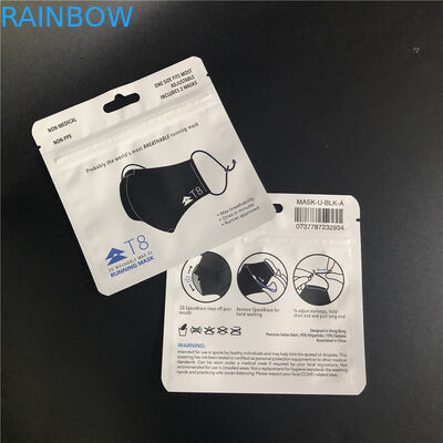 Cmyk MPET প্লাস্টিক খুচরা প্যাকেজিং ব্যাগ Upscale Vmpet for Foods socks