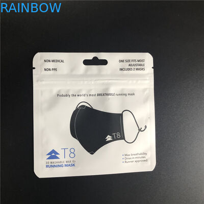 Cmyk MPET প্লাস্টিক খুচরা প্যাকেজিং ব্যাগ Upscale Vmpet for Foods socks