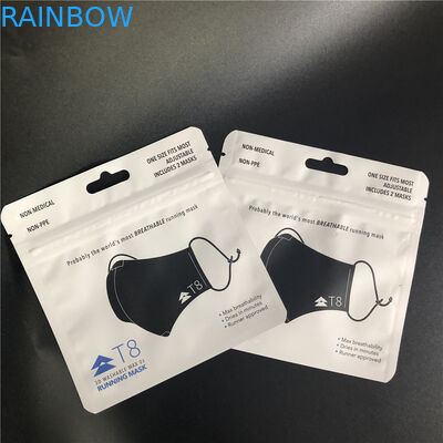 Cmyk MPET প্লাস্টিক খুচরা প্যাকেজিং ব্যাগ Upscale Vmpet for Foods socks