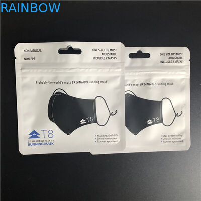 Cmyk MPET প্লাস্টিক খুচরা প্যাকেজিং ব্যাগ Upscale Vmpet for Foods socks