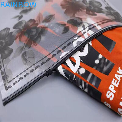 পোশাক / পোশাকের জন্য CMYK 240mic VMPET ক্লিয়ার জিপলক ব্যাগ SGS