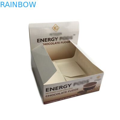 স্ন্যাক আইএসও সিএমওয়াইকে ডিসপ্লে পেপার প্যাকেজিং বক্স 350 জি আইভরি বোর্ড vmpet