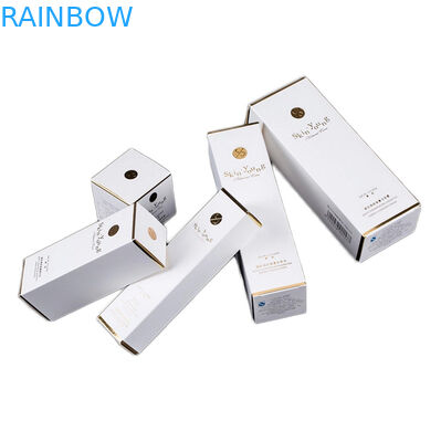 এসজিএস সিএমওয়াইকে কাগজ প্রসাধনী প্যাকেজিং বাক্স 2oz 60ml 30ml ফয়েল স্ট্যাম্পিং