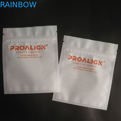 MOPP Vmpet প্লাস্টিক জিপ লক প্যাকেজিং ম্যাট দাঁত পরিষ্কার অ্যালাইনার্স ISO