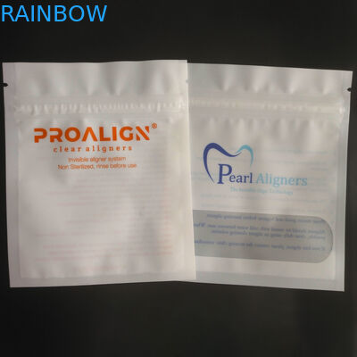 MOPP Vmpet প্লাস্টিক জিপ লক প্যাকেজিং ম্যাট দাঁত পরিষ্কার অ্যালাইনার্স ISO