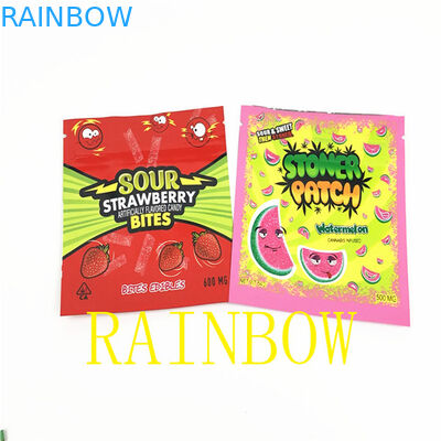 100mic CMYK 7g অ্যালুমিনিয়াম ফয়েল Mylar ব্যাগ থলি ফুলের বীজ VMPET FDA