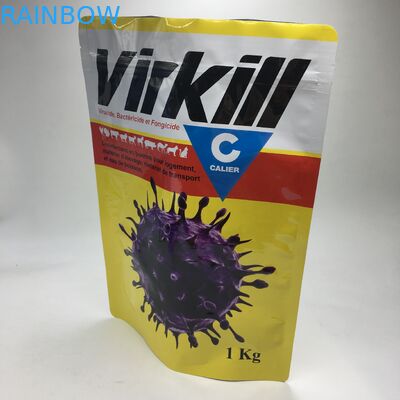 স্ট্যান্ড আপ কম্পাউন্ড লেমিনেটেড অ্যালুমিনিয়াম ফয়েল হুই প্রোটিন পাউডার খাদ্য সংগ্রহস্থল প্যাকেজিং ব্যাগ