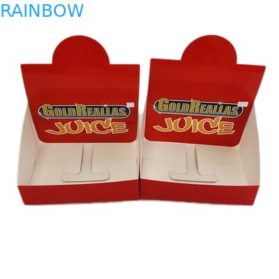 কাস্টম লোগো এনার্জি ড্রিঙ্ক পেপার কাউন্টার ডিসপ্লে বক্স এনার্জি বার চকলেট প্রোটিন বার প্যাকেজিং বক্স