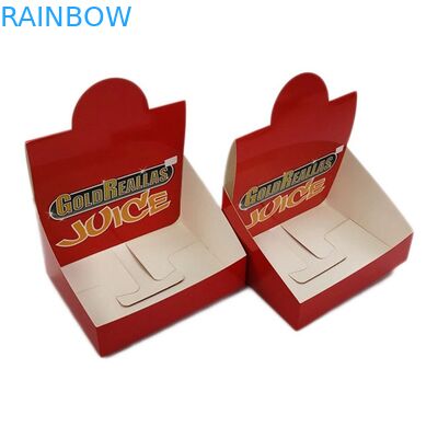 কাস্টম লোগো এনার্জি ড্রিঙ্ক পেপার কাউন্টার ডিসপ্লে বক্স এনার্জি বার চকলেট প্রোটিন বার প্যাকেজিং বক্স