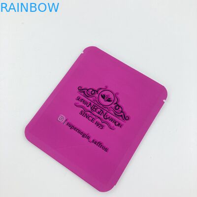 শুকনো জাফরান ক্রোকাসের জন্য খাবার ব্যাগ এবং চা 500pcs MOQ কাস্টম প্যাকেজিং ব্যাগ বাদাম প্যাকেজিং ব্যাগের জন্য