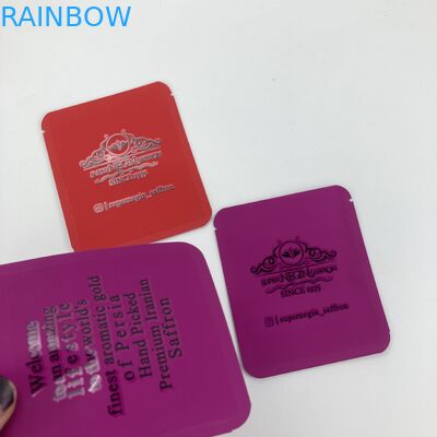 শুকনো জাফরান ক্রোকাসের জন্য খাবার ব্যাগ এবং চা 500pcs MOQ কাস্টম প্যাকেজিং ব্যাগ বাদাম প্যাকেজিং ব্যাগের জন্য