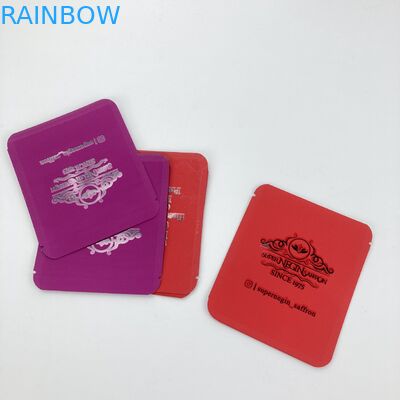 পাইকারি কাস্টম অ্যালুমিনিয়াম ফয়েল খাদ্য প্যাকেজিং বীজ চা ম্যাট ফ্ল্যাট ব্যাগ বাদাম প্যাকেজিং ব্যাগ