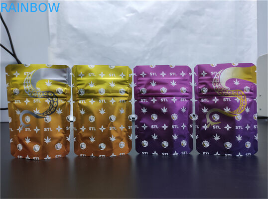 SGS 12C 1.2C VMPET স্ট্যান্ড আপ জিপার ব্যাগ গ্লসি ম্যাট OPP AL শুকনো ফলের জন্য