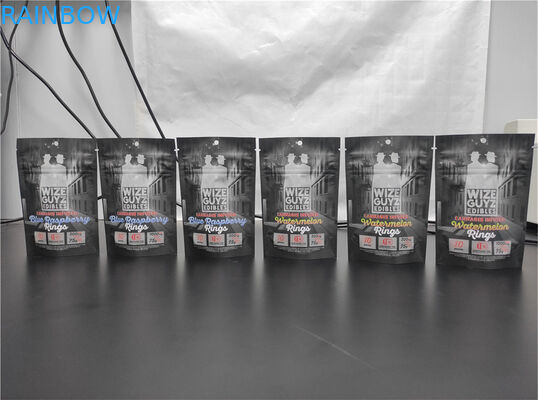 SGS 12C 1.2C VMPET স্ট্যান্ড আপ জিপার ব্যাগ গ্লসি ম্যাট OPP AL শুকনো ফলের জন্য