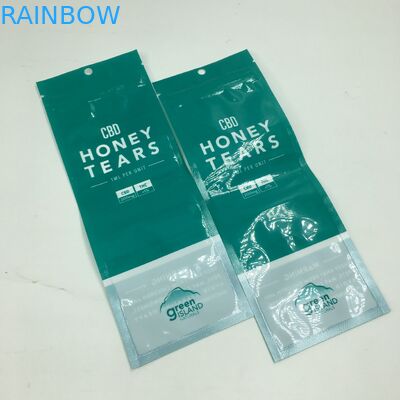 SGS ISO VMPET Ziplock Plastic Pouches Packaging Cbd Honey BOPP